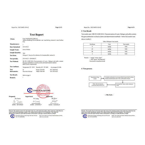 halogen test